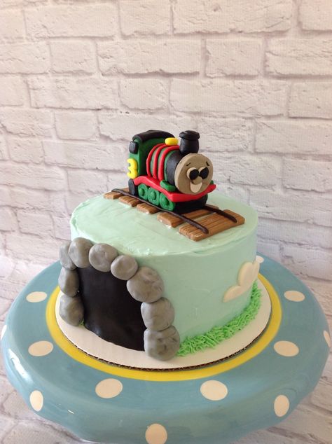 Percy train cake Train Cake, Birthday Cakes, Birthday Cake, Train, Cake, Birthday