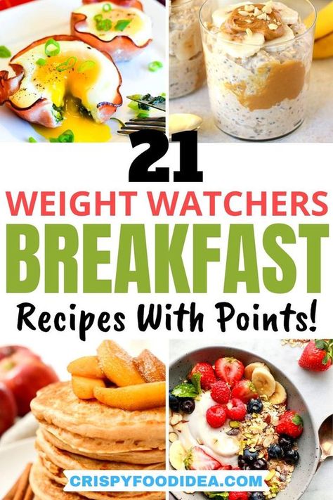 Weight Watcher Breakfasts Ideas, Non Bread Breakfast Ideas, Low Ww Point Breakfasts, Weight Watchers Smoothies With Points, Ww Blue Plan Recipes Breakfast, Ww Breakfast On The Go, Weight Watcher Breakfast Recipes, Low Point Weight Watcher Breakfast Ideas, Low Point Breakfast Weight Watchers