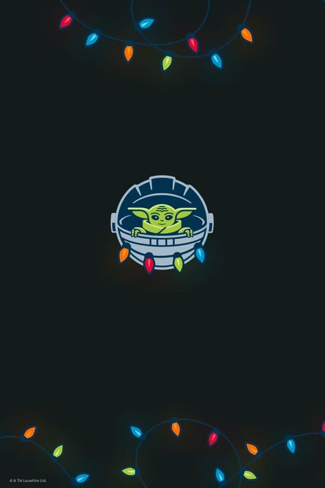 Starwars Christmas Wallpaper, Apple Watch Wallpaper Christmas, Watch Wallpaper Christmas, Grogu Christmas, Season Wallpapers, Baby Yoda Wallpaper, Christmas Wooden Ornaments, Apple Watch Background, Fun Wallpapers