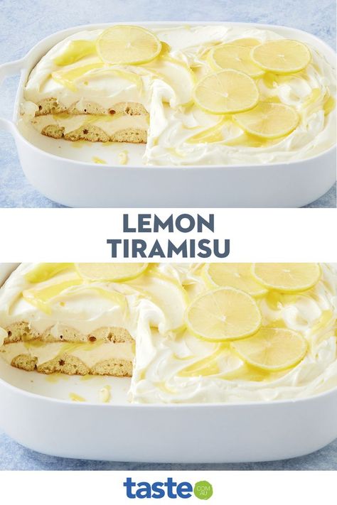 Lemon Curd Tiramisu Recipe, Lemon Curd Tiramisu, Lemon Tiramisu Recipe, Traditional Tiramisu, Best Tiramisu Recipe, Hunting Ranch, Lemon Sweets, Lemon Tiramisu, Tiramisu Cheesecake