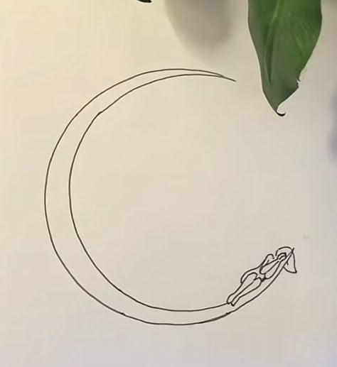 Petite Fine Line Tattoos, Back Of Arm Moon Tattoo, Woman Sitting On Moon Tattoo, Womanhood Tattoo Ideas, Moon Tattoo Designs Minimalist, Earthy Tattoos Nature Simple, Moon Woman Tattoo, Small Boho Tattoo, Chest Piece Tattoo Men Design