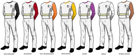 Space 1999. Uniforms. Space 1999 Ships, Moonbase Alpha, Space 1999 Eagle, Space 1999 Tv Series, Sci Fi Costume, Batman Comic Books, Sci Fi Shows, Space 1999, Sci Fi Ships