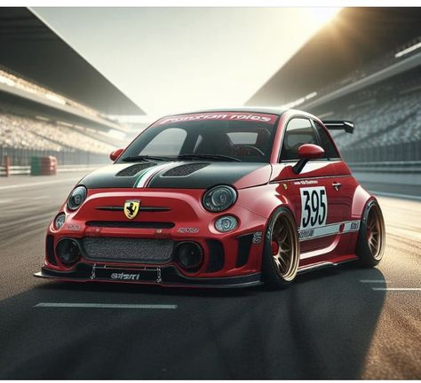 Fiat 500 Car, 500 Abarth, Fiat Abarth, Ford Gt40, Fiat 500, Tex Mex, Martini, Race Cars, Ferrari