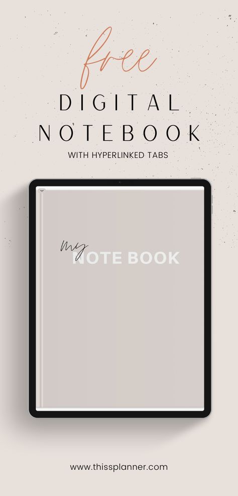 Free Digital Notebook, Free Planner Templates, Interactive Calendar, Interactive Pdf, Goodnotes Template, Free Notebook, Digital Paper Free, Planner Writing, Notebook Templates