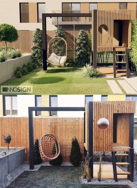 Landscaping Decor, Kids Backyard Playground, Backyard Kids Play Area, Diy Playground, Backyard Kitchen, Backyard Inspiration, Backyard Playground, Backyard Play, Have Inspiration