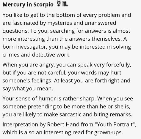 Scorpio Mercury Aesthetic, Mercury Scorpio, Planetary Aspects, Mercury In Scorpio, Astrology Placements, Astro Chart, Libra Things, Tarot Card Layouts, Astrology 101