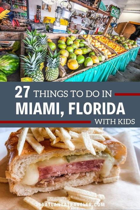 Miami With Kids, Kids Restaurants, Things To Do In Miami, Miami Vacation, Miami Travel, Family Friendly Hotels, Florida Resorts, Things To Do With Kids, South Beach Miami