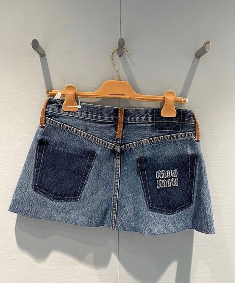 denim miu miu mini skirt Miu Miu Mini Skirt, Miu Miu Denim, Skirts Denim, Future Clothes, June 22, Doja Cat, Grand Opening, Pocket Detail, Dream Wardrobe