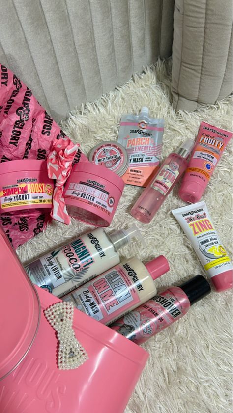 #soap Soap And Glory Aesthetic, Soap Glory Products, Happy List, Acid Bath, Fav Products, Soap Glory, Hygiene Care, Soap And Glory, Perfume Lover