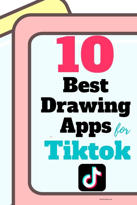 10 Best Drawing Apps For Tiktok - Paper Flo Designs Best Drawing Apps, Creative Homemade Gifts, Drawing Apps, Learning Drawing, Free Draw, Jennifer Maker, Best Drawing, Art Apps, Drawing On Paper