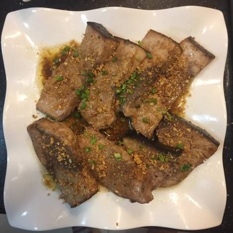 Blue Marlin Steak Blue Marlin Recipe, Marlin Recipes, Soy Butter, Best Fish Recipes, Blue Marlin, How To Cook Fish, Fish Recipe, Perfect Blue, Cajun Seasoning