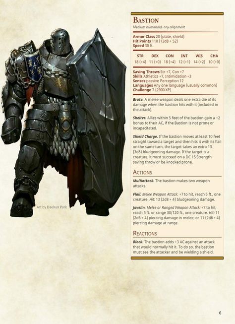 Evil knight defender stats CP 7. Guard Dnd Knight Stats, Guard Dnd 5e, Monster Manual Dnd, Dnd Armor Stats, D&d Ideas Rpg, Dnd Guard Stats, D&d Enemies, Dnd Enemy Stats, Dnd Monster Stats