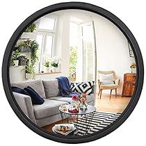 Mirror For Bathroom Vanity, Circle Wall Mirror, Round Mirror Decor, Small Round Mirrors, Decorative Wall Mirror, Mirror For Bathroom, Fish Eye, Convex Mirror, Mirror Wall Bathroom