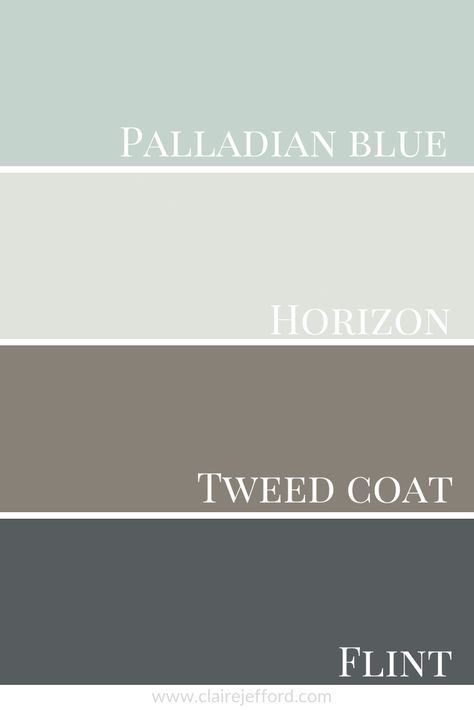 Wondering what to pair with Benjamin Moore Palladian Blue in terms of paint combinations?  Check out the blog review of Palladian Blue for more color inspiration. Paladian Blue, Benjamin Moore Palladian Blue, Dark Blue Grey Paint, Palladian Blue Benjamin Moore, Palladian Blue, Blue Gray Paint Colors, Oval Room Blue, Light Blue Paints, Blue Green Paints