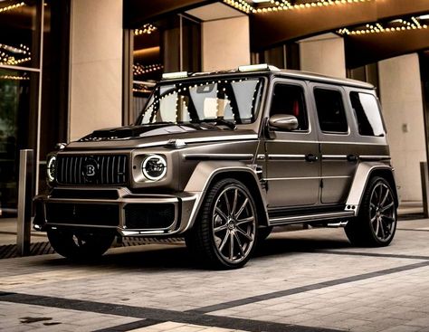 2021 Monza Grey Mercedes-AMG G63 BRABUS, Best Color ? G63 Amg Brabus, Aesthetic Mercedes, G63 Brabus, Interiors Aesthetic, G Class Amg, Mercedes Brabus, Car Aesthetics, Mercedes G63, Stylish Bike