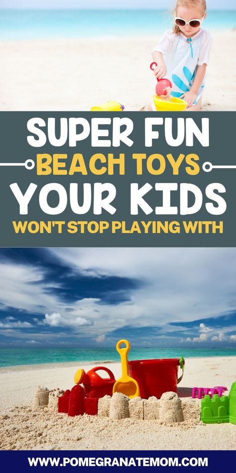 Toy Ideas For Kids, Beach Toys For Kids, Summer Vacation Activities, Toddler Meltdowns, Potty Training Girls, Beach & Sand Toys, Toddler Parenting, Toddler Potty Training, Toddler Beach