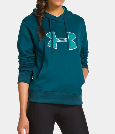 I'm obsessed with these color blues! Fitness Style Women, How To Wear Sweatpants, Athletic Wear Fashion, Applique Hoodie, Under Armour Outfits, Athletic Wear Womens, Under Armour Sweatshirts, Sportswear Outfits, Camouflage Outfits