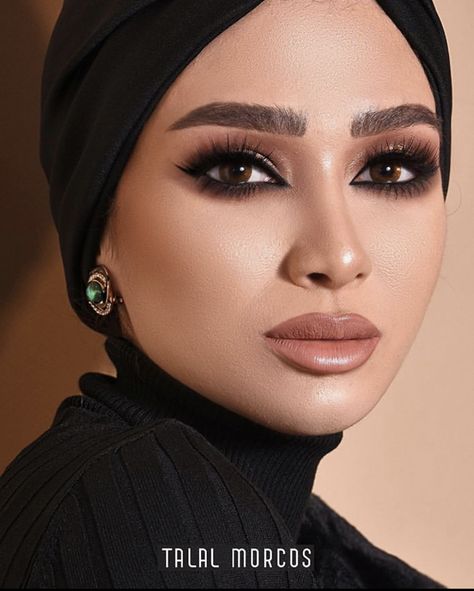 Arab Women Eyes Makeup, Persian Eye Makeup, Middle Eastern Eye Makeup, Arabian Look Make Up, Middle Eastern Makeup Looks, Make Up Arabian, Girls Without Makeup, Arabian Look, Arab Makeup