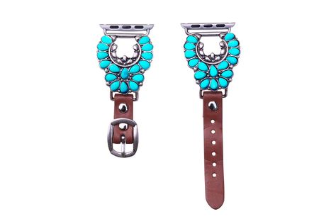 Turquoise Watch Band, Western Turquoise, Flower Watch, Apple Watches, Bracelet Apple Watch, White Watch, Apple Watch Accessories, Plain Bands, Expensive Jewelry