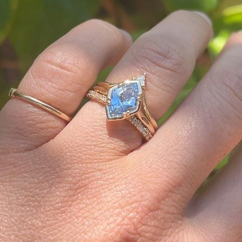 Porter Gulch on Instagram: "Three striking, refreshingly lively, yet light and airy sapphire rings that radiate tones of periwinkle and cool blue-grey 🦋🩵🫐🥿🧊

Each of these stunning rings encapsulate their own distinct personality and flavors. Classic and romantic silhouettes merge with modern details to create conversation-starter heirloom jewelry you’ll cherish forever ❤️" Stunning Rings, Heirloom Jewelry, Future Engagement Rings, Sapphire Rings, Heirlooms Jewelry, Sapphire Ring, Blue Grey, Porter, Sapphire