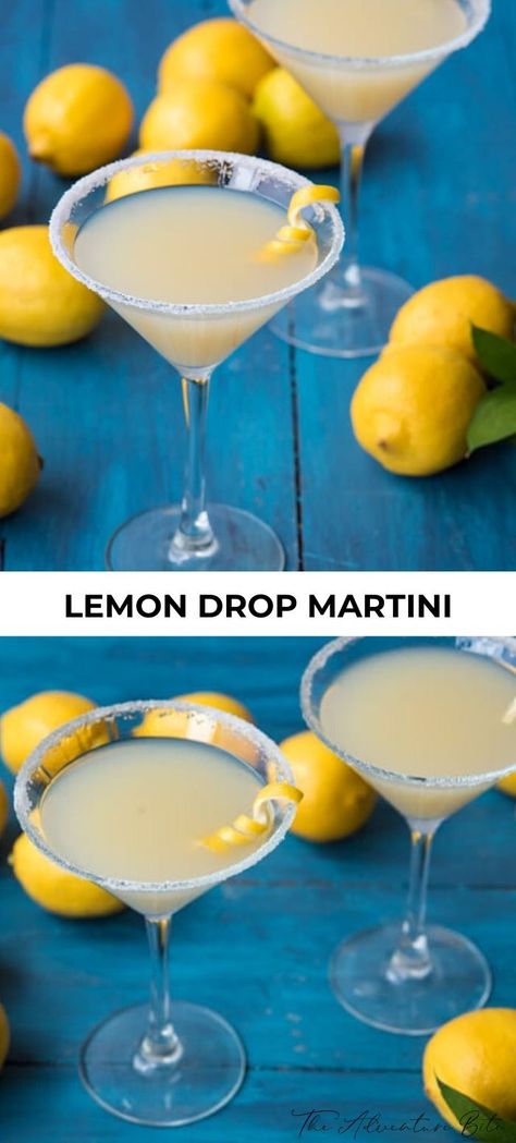 Lemondrop Martini, Simple Syrup Drinks, Lemon Drop Martini Recipe, Homemade Simple Syrup, Lemon Martini, Vodka Lemon, Lemon Drop Cocktail, Lemon Juice Benefits, Best Cocktails