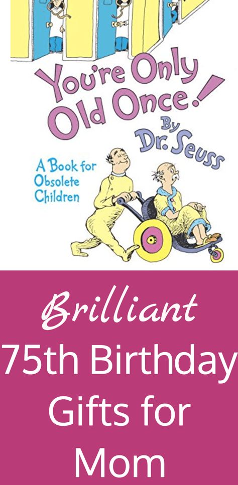 75th Birthday Gifts for Mom - Looking for a great 75th birthday present for Mom? Click through to see an amazing collection of gift ideas that she'll love! #BirthdayGifts The Birthday is coming but you still don't know what to give to birthday man? I can to help you out this question  what to give your boyfriend for birthday | what to give your mom for her birthday | what to give your mom for her bday | birthday gifts for mom | birthday gifts for mom from daughter | birthday gifts for boyfriend Birthday Present For Mom, 75 Birthday, 75th Birthday Parties, Birthday Presents For Dad, 75th Birthday Gifts, Present For Mom, Birthday Presents For Mom, Good Birthday Presents, Birthday Gifts For Grandma