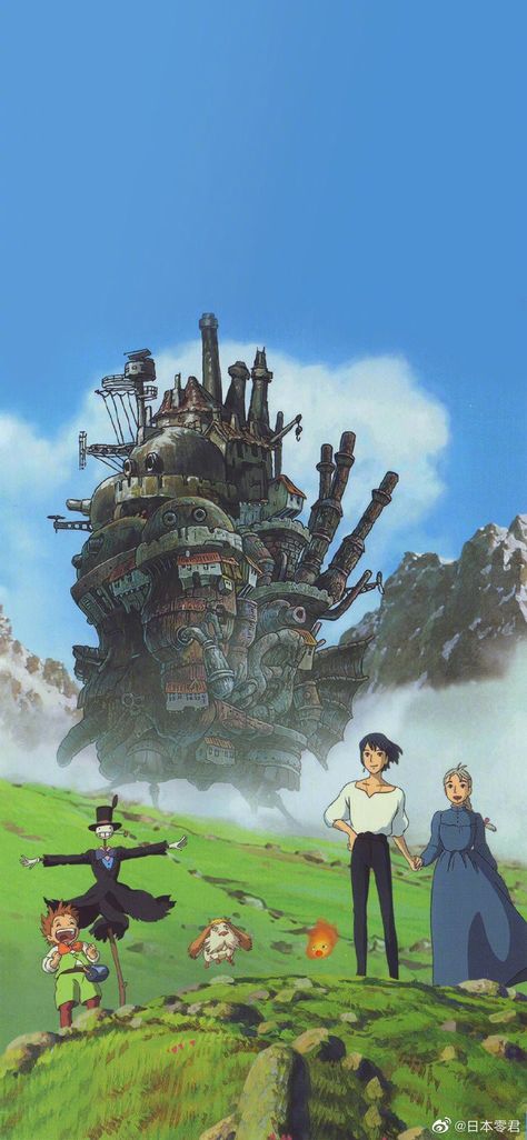 Howls Moving Castle Picture, Howls Castle Wallpaper, Howl’s Moving Castle Wallpaper, Howls Moving Castle Characters, Howl Moving Castle Wallpaper, Wallpaper Howl's Moving Castle, Howls Moving Castle Castle, The Howls Moving Castle, Howl's Moving Castle Wallpaper