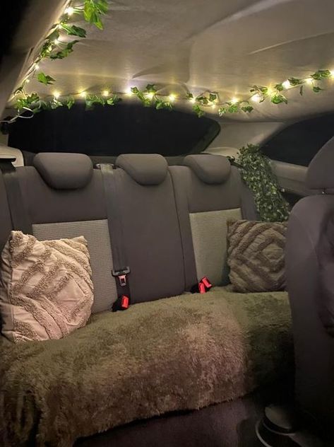 Aesthetic Car Inside: Car interior decor Dream rooms Dream room Car interior diy Room decor Bedroom makeover Aesthetic Car Inside, Car Inside, Car Interior Diy, Moss Rug, Inside Car, Car Deco, Aesthetic Car, Sleepover Ideas, Rug Inspiration