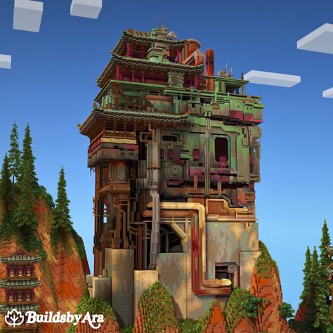 Ara on X: "A steampunk build that I've been working for months! #Minecraft #Minecraftbuilds #minecraft建築コミュ https://t.co/e5vYQIBM7V" / X Minecraft Steampunk House, Minecraft Steampunk Builds, Steampunk Minecraft Builds, Minecraft Industrial, Minecraft Steampunk, Minecraft Games, Minecraft Ideas, Season 3, Minecraft