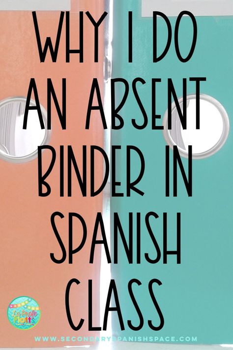 Spanish Classroom Ideas, Spanish Teacher Classroom, Routines And Procedures, Classroom Management Ideas, Spanish Classroom Decor, Spanish Teacher Resources, Absent Students, Spanish Classroom Activities, Spanish Curriculum