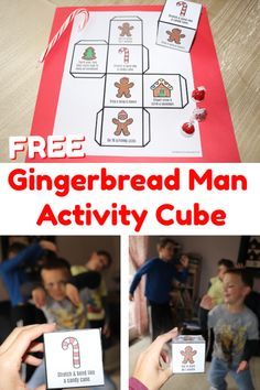 Gingerbread Girl Activities, Gingerbread Man Activity, Gingerbread Man Games, Goal Map, Gingerbread Man Preschool, Ginger Breadman, Gingerbread Games, Preschool Seasons, Preschool Gingerbread