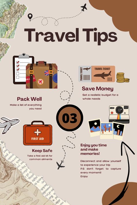 Park Concept, Travel Infographic, Travel Tickets, Daily Task, Travel Checklist, Travel Design, Lists To Make, First Aid Kit, Life Is An Adventure