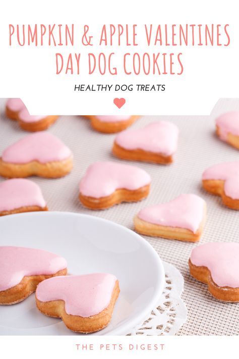 Valentines Dog Treats Recipe, Dog Treats Business Ideas, Valentine Dog Cookies, Valentine Dog Treats Homemade, Dog Valentines Treats, Valentine’s Day Dog Treats, Fancy Dog Treats, Gourmet Dog Treat Recipes, Dog Treats With Icing