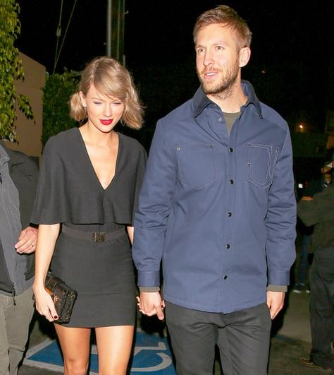 Taylor Swift Calvin, Taylor Swift And Calvin, Louis Vuitton Petite Malle, Christian Louboutin So Kate, Calvin Harris, So Kate, Fashion District, Celebrity Dads, Celebrities Humor