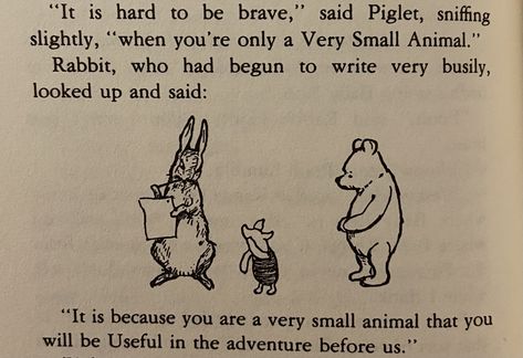 In Which Kanga and Baby Roo Come to the Forest, and Piglet Has a Bath (Winnie-the-Pooh)- A. A. Milne Piglet Aesthetic Winnie The Pooh, Kanga Winnie The Pooh, Bear Moodboard, Piglet Tattoo, Winnie And Piglet, Roo Winnie The Pooh, Wanderer Quotes, Pooh And Piglet Quotes, Piglet Quotes