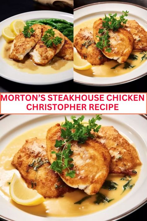 Steakhouse Chicken, Steakhouse Recipes, Creamy Cheese Sauce, Indulgent Food, Garlic Butter Sauce, Creamy Cheese, Boneless Chicken Breast, Juicy Chicken, Classic Dishes