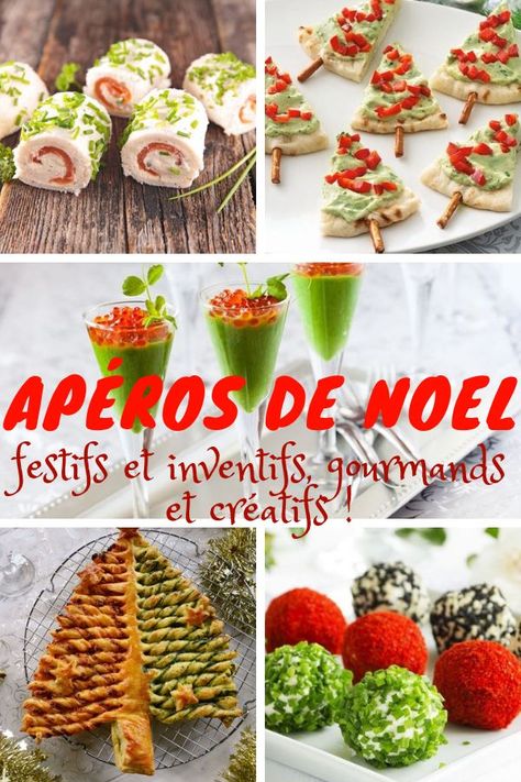 Apéro noel Holiday Party Appetizers, Christmas Recipes Easy, Christmas Food Dinner, Chocolate Caliente, Holiday Appetizers, Christmas Cooking, Desserts To Make, Christmas Appetizers, Dinners For Kids