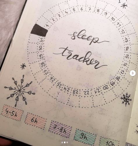 Bullet Journal Sleep Tracker, Journal Sleep Tracker, Bujo Collections, Sleeping Quotes, Bullet Journal Tracking, Sleep Journal, Sleep Log, Bulletin Journal, Monthly Layout