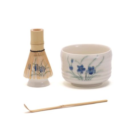 Product List: x 1 Matcha bowl (11.4x7.8cm 470ml) x 1 Chasen holder (6.7x7.5cm) x 1 Bamboo whisk (6x10cm) x 1 Bamboo scoop (18.5x1cm) Discover the Essence of Japan: Embrace the Tranquility of Matcha Indulge in a centuries-old tradition that captivates the senses and transports you to the serene landscapes of Japan. Introducing the captivating world of matcha - a vibrant green tea that embodies the essence of mindfulness, harmony, and unmatched flavor. Sourced from the finest shade-grown tea leave Matcha Bamboo Whisk, Matcha Whisk Set, Matcha Whisk Holder, Matcha Bowl Ceramics, Matcha Tea Ceremony, Bamboo Whisk, Japanese Matcha Tea, Matcha Tea Set, Matcha Set