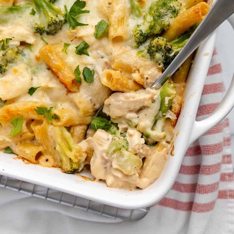 Chicken Broccoli Alfredo Bake Pasta Chicken Broccoli, Baked Chicken And Broccoli, Chicken Broccoli Alfredo Bake, Broccoli Alfredo Bake, Chicken Broccoli Ziti, Balsamic Vinaigrette Dressing Recipe, Chicken And Broccoli Pasta, Broccoli Pasta Bake, Broccoli Pasta Recipe