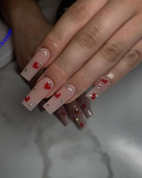 Brown Acrylic Nails, Vday Nails, Cute Acrylic Nail Designs, Long Acrylic Nails Coffin, Long Square Acrylic Nails, Acrylic Nails Coffin Short, Pink Acrylic Nails, Coffin Nails Designs, Fire Nails