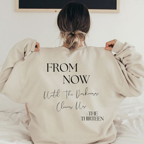 Throne of Glass Sweatshirt, the Thirteen From Now Until the Darkness Claims Us, Sarah J Maas Fandom Multiverse, Manon, Gift for Book Reader - Etsy Until The Darkness Claims Us, Embroidered Leather Jacket, Barbour Women, Book Merch, Black White Blazer, Crop Jean Jacket, Maxi Coat, Embroidered Leather, Throne Of Glass