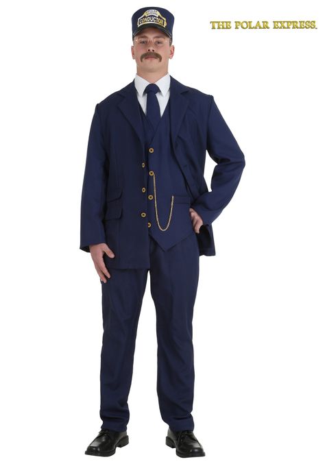 Conductor Outfit, Polar Express Conductor, Train Conductor Costume, Train Costume, Polar Express Movie, Polar Express Train Ride, Couples Costumes Creative, Best Couples Costumes, Kawaii Clothes Goth