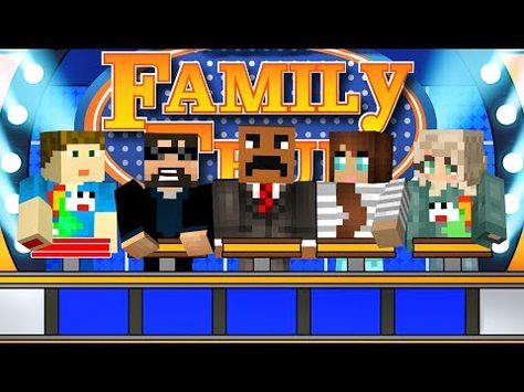 nice Minecraft: FAMILY FEUD #2 | YOUTUBER EDITION!! Cool Minecraft, Worst Day, Family Feud, New Instagram, Video Editor, Youtubers, Minecraft, You Think, Avengers