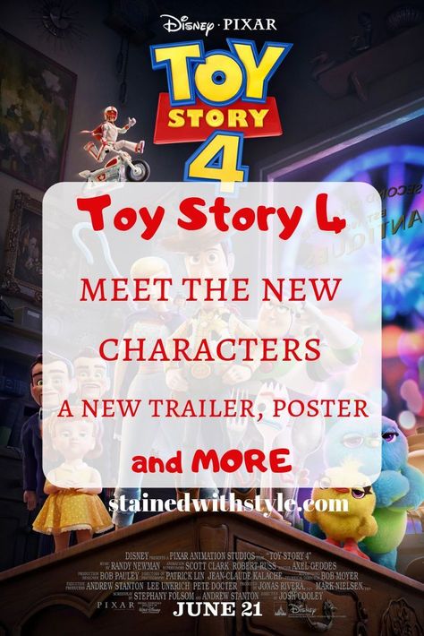 Brand new information about #ToyStory4 direct from Disney.  All the new cast details, a new trailer, and more! Toy Story 4 Characters, Stunt Cycling, Disneyland Planning, Toy Story Movie, Long Lost Friend, 4 Characters, Disney Travel, Disney World Planning, New Toy