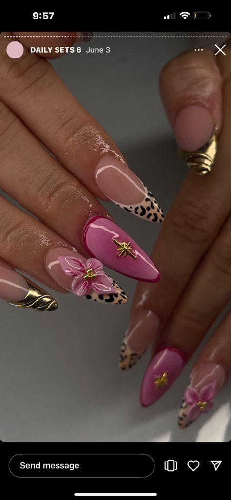 Virgo Birthday Nails Almond, Almond Shape Nails Designs Fall, Nails Acrylic Design 2024, Virgo Nails Designs, Virgo Birthday Nails, Classy Aesthetics, Nessa Nails, Acrylic Nail Designs Coffin, Kylie Nails