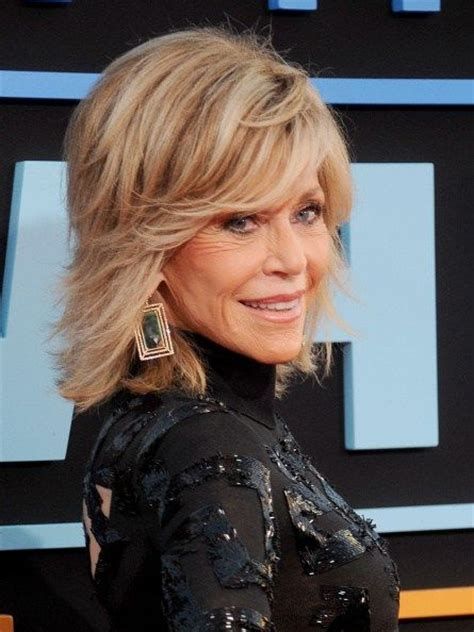 64 best JANE FONDA images on Pinterest Jane Fonda Hairstyles, Vlasové Trendy, Shag Hairstyles, Hair 2018, Haircuts For Medium Hair, Shag Haircut, Jane Fonda, Celebrity Hairstyles, Great Hair