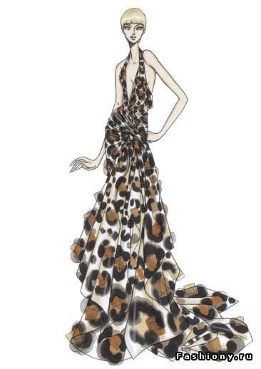 It’s a jungle out there. Seriously, the animal print trend is as strong as ever. Animal prints, are a neutral palette that can be paired with just about anything (Huffington Post). Ani… Fashion Design Sketch, Atelier Versace, Theme Dress, Dress Design Sketches, Animal Print Fashion, Dress Sketches, Illustration Fashion Design, Fashion Design Drawings, Fashion Design Sketches