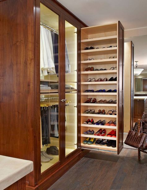 Tiny Space Upgrades: Smart Decorating Ideas on a Budget for Small Bedrooms Rak Sepatu Diy, Shoe Rack Pull Out, Shoe Storage Design, Small Dressing Rooms, Space Saving Shoe Rack, Garderobe Design, Ideas Closet, Closet Shoe, Closet Shoe Storage