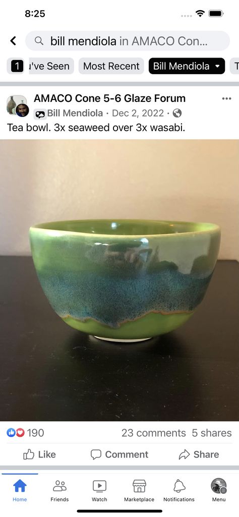 Glaze Combinations, Amaco Glazes, Ceramic Glaze Recipes, Glaze Recipe, Pottery Glazes, Tea Bowls, Cool Things To Make, Glaze, Bowl